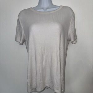 White a new day Ribbed Top Size L